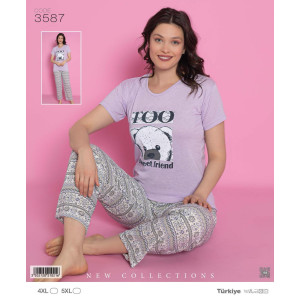 Дамска пижама Panda 5XL Дамска пижама Panda 5XL